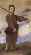 Jusepe de Ribera Boy with a Club foot painting